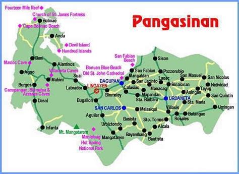 Pangasinan Detailed Maps .